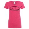 Women’s Glitter V-Neck T-Shirt Thumbnail
