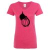 Women’s Glitter V-Neck T-Shirt Thumbnail