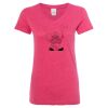 Women’s Glitter V-Neck T-Shirt Thumbnail