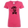 Women’s Glitter V-Neck T-Shirt Thumbnail