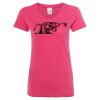 Women’s Glitter V-Neck T-Shirt Thumbnail