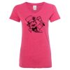 Women’s Glitter V-Neck T-Shirt Thumbnail