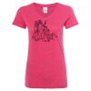 Women’s Glitter V-Neck T-Shirt Thumbnail