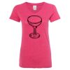 Women’s Glitter V-Neck T-Shirt Thumbnail