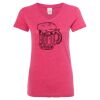 Women’s Glitter V-Neck T-Shirt Thumbnail
