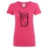 Women’s Glitter V-Neck T-Shirt Thumbnail