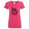 Women’s Glitter V-Neck T-Shirt Thumbnail