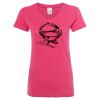 Women’s Glitter V-Neck T-Shirt Thumbnail
