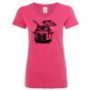Women’s Glitter V-Neck T-Shirt Thumbnail
