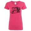Women’s Glitter V-Neck T-Shirt Thumbnail