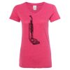Women’s Glitter V-Neck T-Shirt Thumbnail