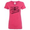 Women’s Glitter V-Neck T-Shirt Thumbnail