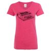 Women’s Glitter V-Neck T-Shirt Thumbnail