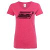 Women’s Glitter V-Neck T-Shirt Thumbnail