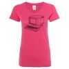 Women’s Glitter V-Neck T-Shirt Thumbnail