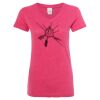 Women’s Glitter V-Neck T-Shirt Thumbnail