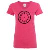 Women’s Glitter V-Neck T-Shirt Thumbnail