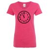 Women’s Glitter V-Neck T-Shirt Thumbnail