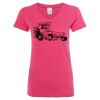 Women’s Glitter V-Neck T-Shirt Thumbnail