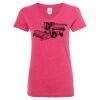 Women’s Glitter V-Neck T-Shirt Thumbnail