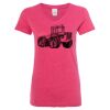 Women’s Glitter V-Neck T-Shirt Thumbnail
