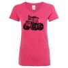 Women’s Glitter V-Neck T-Shirt Thumbnail