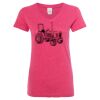Women’s Glitter V-Neck T-Shirt Thumbnail
