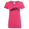 Women’s Glitter V-Neck T-Shirt Thumbnail