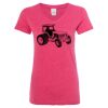 Women’s Glitter V-Neck T-Shirt Thumbnail