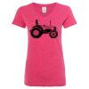 Women’s Glitter V-Neck T-Shirt Thumbnail