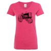 Women’s Glitter V-Neck T-Shirt Thumbnail