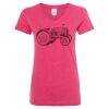 Women’s Glitter V-Neck T-Shirt Thumbnail