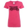 Women’s Glitter V-Neck T-Shirt Thumbnail