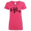 Women’s Glitter V-Neck T-Shirt Thumbnail