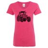 Women’s Glitter V-Neck T-Shirt Thumbnail
