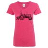 Women’s Glitter V-Neck T-Shirt Thumbnail