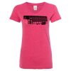 Women’s Glitter V-Neck T-Shirt Thumbnail