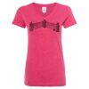 Women’s Glitter V-Neck T-Shirt Thumbnail
