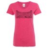Women’s Glitter V-Neck T-Shirt Thumbnail