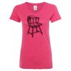Women’s Glitter V-Neck T-Shirt Thumbnail
