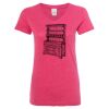 Women’s Glitter V-Neck T-Shirt Thumbnail