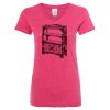 Women’s Glitter V-Neck T-Shirt Thumbnail