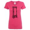 Women’s Glitter V-Neck T-Shirt Thumbnail