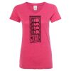 Women’s Glitter V-Neck T-Shirt Thumbnail