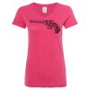 Women’s Glitter V-Neck T-Shirt Thumbnail