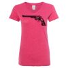 Women’s Glitter V-Neck T-Shirt Thumbnail