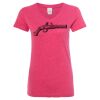 Women’s Glitter V-Neck T-Shirt Thumbnail