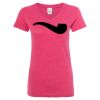 Women’s Glitter V-Neck T-Shirt Thumbnail