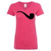 Women’s Glitter V-Neck T-Shirt Thumbnail