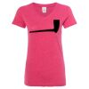 Women’s Glitter V-Neck T-Shirt Thumbnail